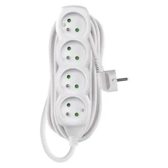 EMOS predlžovací prívod 4z/5m 1,5mm EMOS predlžovací prívod 4z/5m 1,5mm