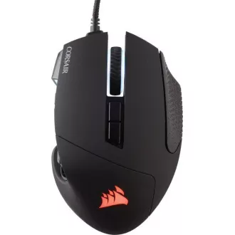 CORSAIR Scimitar Elite/Herná/Optická/Pre pravákov/18 000 DPI/Drôtová USB/Čierna
