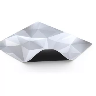 Endorfy podložka pod myš Crystal L biela