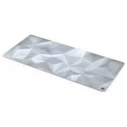 Endorfy podložka pod myš Crystal XL biela