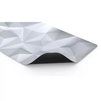 Endorfy podložka pod myš Crystal XL biela