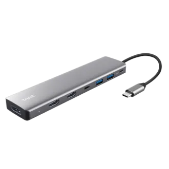 TRUST DALYX 7-IN-1 MULTIPORT ADAPTER TRUST DALYX 7-IN-1 MULTIPORT ADAPTER