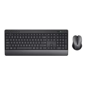 TRUST Trezo comfort bezdrôtový set klávesnice a myši DE TRUST Trezo comfort bezdrôtový set klávesnice a myši DE