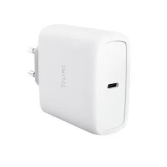 TRUSt MAXO 65W USB-C GAN CHARGER WHITE TRUSt MAXO 65W USB-C GAN CHARGER WHITE