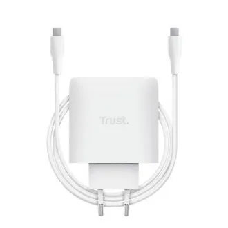 TRUSt MAXO 65W USB-C GAN CHARGER WHITE TRUSt MAXO 65W USB-C GAN CHARGER WHITE