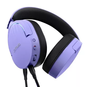 Trust Gaming GXT 490 Fayzo/7.1/USB/Drôt/Fialová