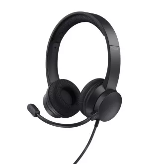 Trust HS-260/Stereo/USB/Drôt/Čierna