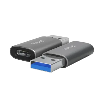 TRUST CALYX USB-A to USB-C ADAPTER 2pack TRUST CALYX USB-A to USB-C ADAPTER 2pack