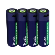TRUST USB-C RECHARGEABLE BATTERIES 4P - AA