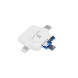 VIKING ČÍTAČKA PAMÄŤOVÝCH KARIET V4 USB3.0 4V1 biela VIKING ČÍTAČKA PAMÄŤOVÝCH KARIET V4 USB3.0 4V1 biela