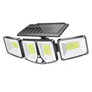 Vonkajšie solárne LED svetlo s pohybovým senzorom VIKING S180/1200lm/2200mAh/3 režimy/IP65
