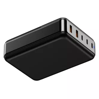 Viking USB GaN charger 200W PD PRO/sieťový adaptér/Output:3xUSB-C,2xUSB-A/Rýchlo nabíjania/