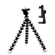 Cestovný statív VIKING Tripod 4D/dĺžka 25,5cm/pružná, odolná guma/max. záťaž 2kg/upínacia skrutka 1/4"