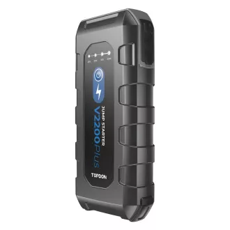 TOPDON V2200Plus/16000mAh/max výstupný prúd 2200A/2xUSB-A/USB-C/DC Jack/tester batérie