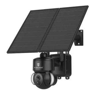 Solárna HD kamera Viking HDs03 4G/20000mAh/farebné nočné videnie/IP66/aplikácia/notifikácia/čierna