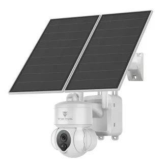 Solárna HD kamera Viking HDs03 4G/20000mAh/farebné nočné videnie/IP66/aplikácia/notifikácia/biela