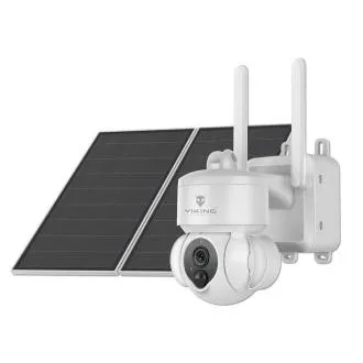 Solárna HD kamera Viking HDs03 4G/20000mAh/farebné nočné videnie/IP66/aplikácia/notifikácia/biela Solárna HD kamera Viking HDs03 4G/20000mAh/farebné nočné videnie/IP66/aplikácia/notifikácia/biela