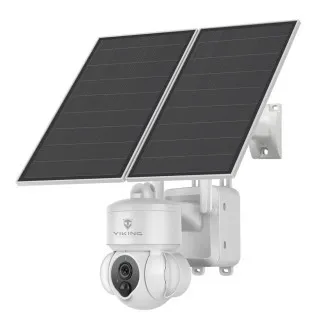 Solárna HD kamera Viking HDs03 4G/20000mAh/farebné nočné videnie/IP66/aplikácia/notifikácia/biela Solárna HD kamera Viking HDs03 4G/20000mAh/farebné nočné videnie/IP66/aplikácia/notifikácia/biela
