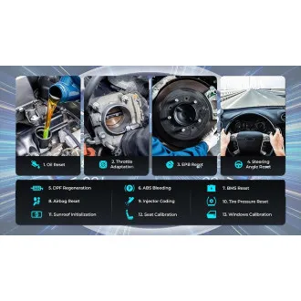 TOPDON diagnostické zariadenie TopScan Pro/OBD 2 funkcie/13 špeciálnych funkcií/Android/iOS/aplikácie TOPDON diagnostické zariadenie TopScan Pro/OBD 2 funkcie/13 špeciálnych funkcií/Android/iOS/aplikácie