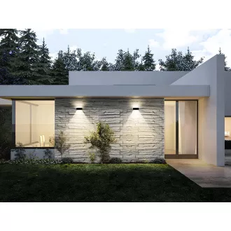 Vonkajšie solárne LED svetlo Viking SR31/700 lm/IP44/4 režimy/denná biela