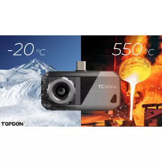TOPDON termálna infra kamera TS001/256x192/Windows/Android/zorné pole 13°x10°/USB-C/ TOPDON termálna infra kamera TS001/256x192/Windows/Android/zorné pole 13°x10°/USB-C/