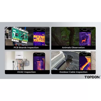 TOPDON termálna infra kamera TS001/256x192/Windows/Android/zorné pole 13°x10°/USB-C/ TOPDON termálna infra kamera TS001/256x192/Windows/Android/zorné pole 13°x10°/USB-C/