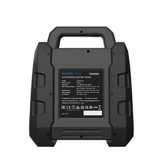 TOPDON štartér a tester autobatérie V4500Plus/32000mAh(120Wh)/max. výstupný prúd 4500A//IP65