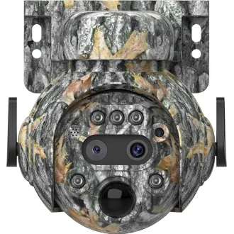 Solárna kamera Viking HDs04 4G sivá/2304x1296/PIR detekcia/pohybový senzor/7800mAh