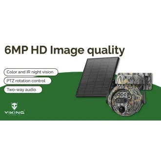 Solárna kamera Viking HDs04 4G sivá/2304x1296/PIR detekcia/pohybový senzor/7800mAh Solárna kamera Viking HDs04 4G sivá/2304x1296/PIR detekcia/pohybový senzor/7800mAh