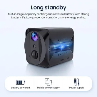 Minikamera Viking S309 4G/1080P/nočné videnie/pohybový senzor/2500mAh/mobilné aplikácie