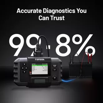 TOPDON Tester autobatérií BT600P/3,5" displej/5200mAh/6V,12V,24V