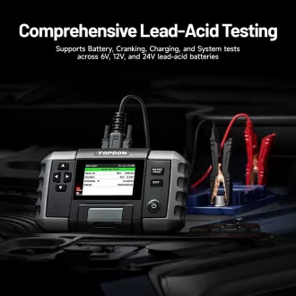 TOPDON Tester autobatérií BT600P/3,5" displej/5200mAh/6V,12V,24V