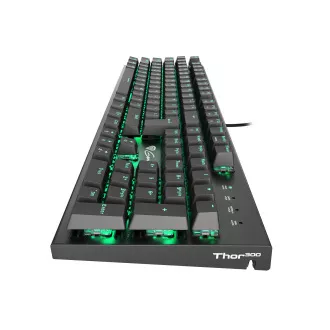 Genesis herná mechanická klávesnica THOR 300/RGB/Outemu Blue/Drôtová USB/US layout/Čierna Genesis herná mechanická klávesnica THOR 300/RGB/Outemu Blue/Drôtová USB/US layout/Čierna