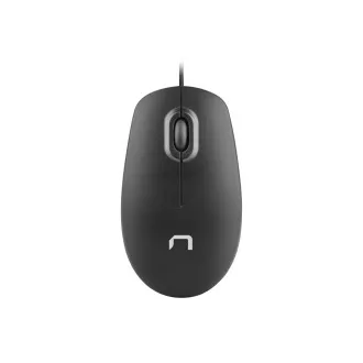 Natec laserová myš HAWK/1000 DPI/Kancelárska/Laserová/1 000 DPI/Drôtová USB/Čierna Natec laserová myš HAWK/1000 DPI/Kancelárska/Laserová/1 000 DPI/Drôtová USB/Čierna