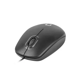 Natec laserová myš HAWK/1000 DPI/Kancelárska/Laserová/1 000 DPI/Drôtová USB/Čierna Natec laserová myš HAWK/1000 DPI/Kancelárska/Laserová/1 000 DPI/Drôtová USB/Čierna