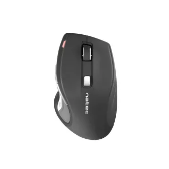 Natec optická myš JAGUAR/2400 DPI/Ergonomická/Blue Track/Pre pravákov/Bezdrôtová USB/Čierna Natec optická myš JAGUAR/2400 DPI/Ergonomická/Blue Track/Pre pravákov/Bezdrôtová USB/Čierna