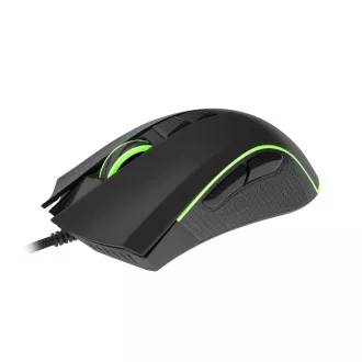 Genesis herná otpická myš KRYPTON 770/RGB/Herná/Optická/Pre pravákov/6 000 DPI/Drôtová USB/Čierna Genesis herná otpická myš KRYPTON 770/RGB/Herná/Optická/Pre pravákov/6 000 DPI/Drôtová USB/Čierna