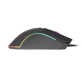 Genesis herná otpická myš KRYPTON 770/RGB/Herná/Optická/Pre pravákov/6 000 DPI/Drôtová USB/Čierna Genesis herná otpická myš KRYPTON 770/RGB/Herná/Optická/Pre pravákov/6 000 DPI/Drôtová USB/Čierna