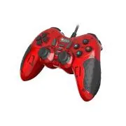 Drôtový gamepad Genesis MANGAN 200, pre PC, vibrácie, červený