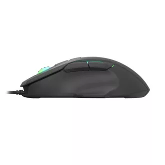 Genesis herná optická myš XENON 220 G2/RGB/Herná/Optická/Pre pravákov/12 400 DPI/Drôtová USB/Čierna