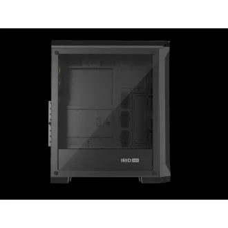Počítačová skriňa Genesis IRID 505 ARGB V2/Midi Tower/Transpar./Čierna