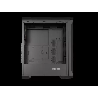 Počítačová skriňa Genesis IRID 505 ARGB V2/Midi Tower/Transpar./Čierna