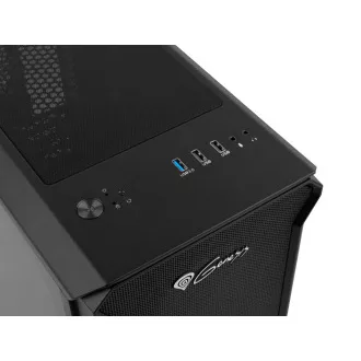 Počítačová skriňa Genesis IRID 503 V2/Micro Tower/Transpar./Čierna Počítačová skriňa Genesis IRID 503 V2/Micro Tower/Transpar./Čierna