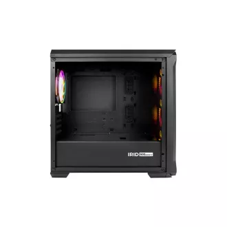 Počítačová skriňa Genesis IRID 503 ARGB V2/Micro Tower/Transpar./Čierna