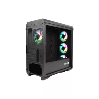 Počítačová skriňa Genesis IRID 503 ARGB V2/Micro Tower/Transpar./Čierna