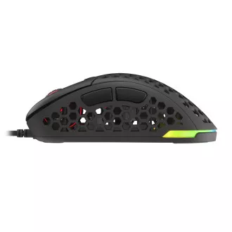 Genesis herná optická myš XENON 800/RGB/16000 DPI/Herná/Optická/Pre pravákov/Drôtová USB/Čierna