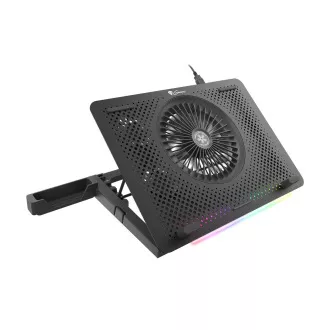 Chladiaca podložka pre NB Genesis Oxid 450 RGB do 15.6", hliníkové telo