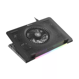 Chladiaca podložka pre NB Genesis Oxid 450 RGB do 15.6", hliníkové telo