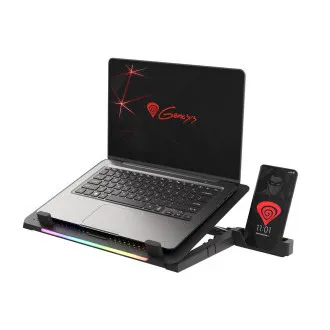 Chladiaca podložka pre NB Genesis Oxid 450 RGB do 15.6", hliníkové telo Chladiaca podložka pre NB Genesis Oxid 450 RGB do 15.6", hliníkové telo