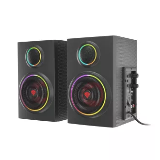 Reproduktory 2.0 24W GENESIS HELIUM 300BT ARGB, Bluetooth 5.0 Reproduktory 2.0 24W GENESIS HELIUM 300BT ARGB, Bluetooth 5.0